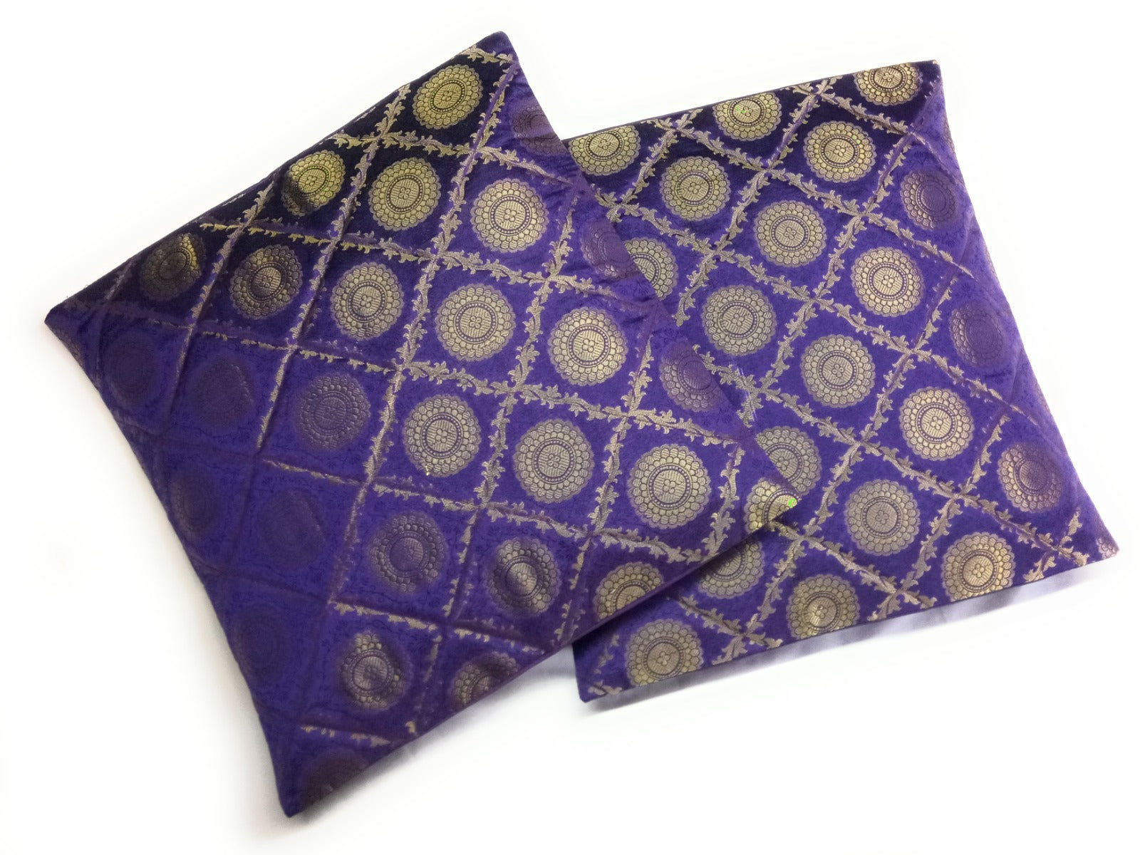 CHANDERI CUSHION COVERS (5 PCS)