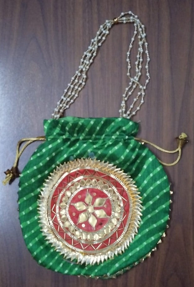 LIGHT WEIGHT POTLI-LEHARIYA MATKA POTLI