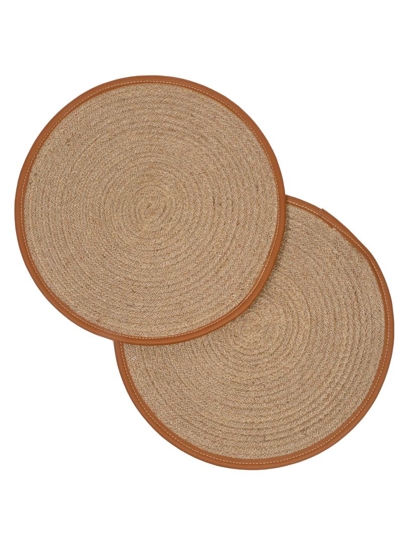 Braided Jute Round Mats
