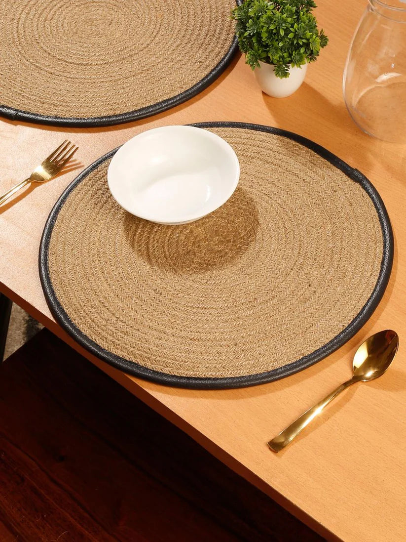 Braided Jute Round Mats