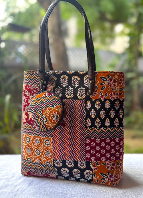 AJRAKH TOTE BAG