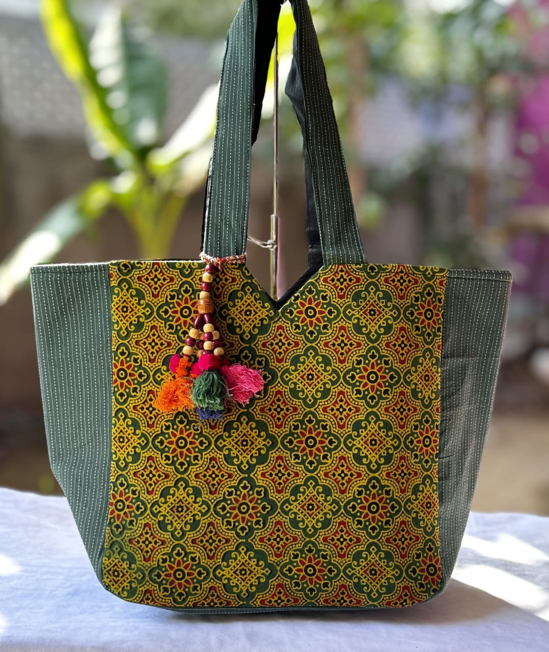 AJRAKH TOTE BAG