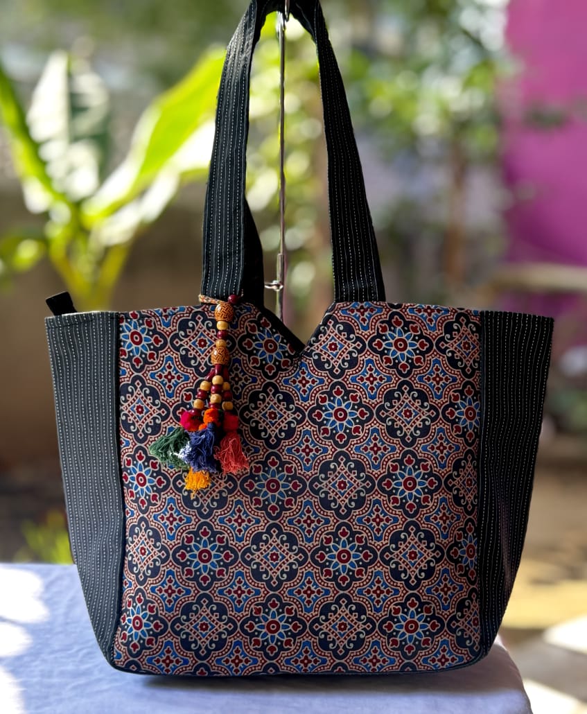 AJRAKH TOTE BAG