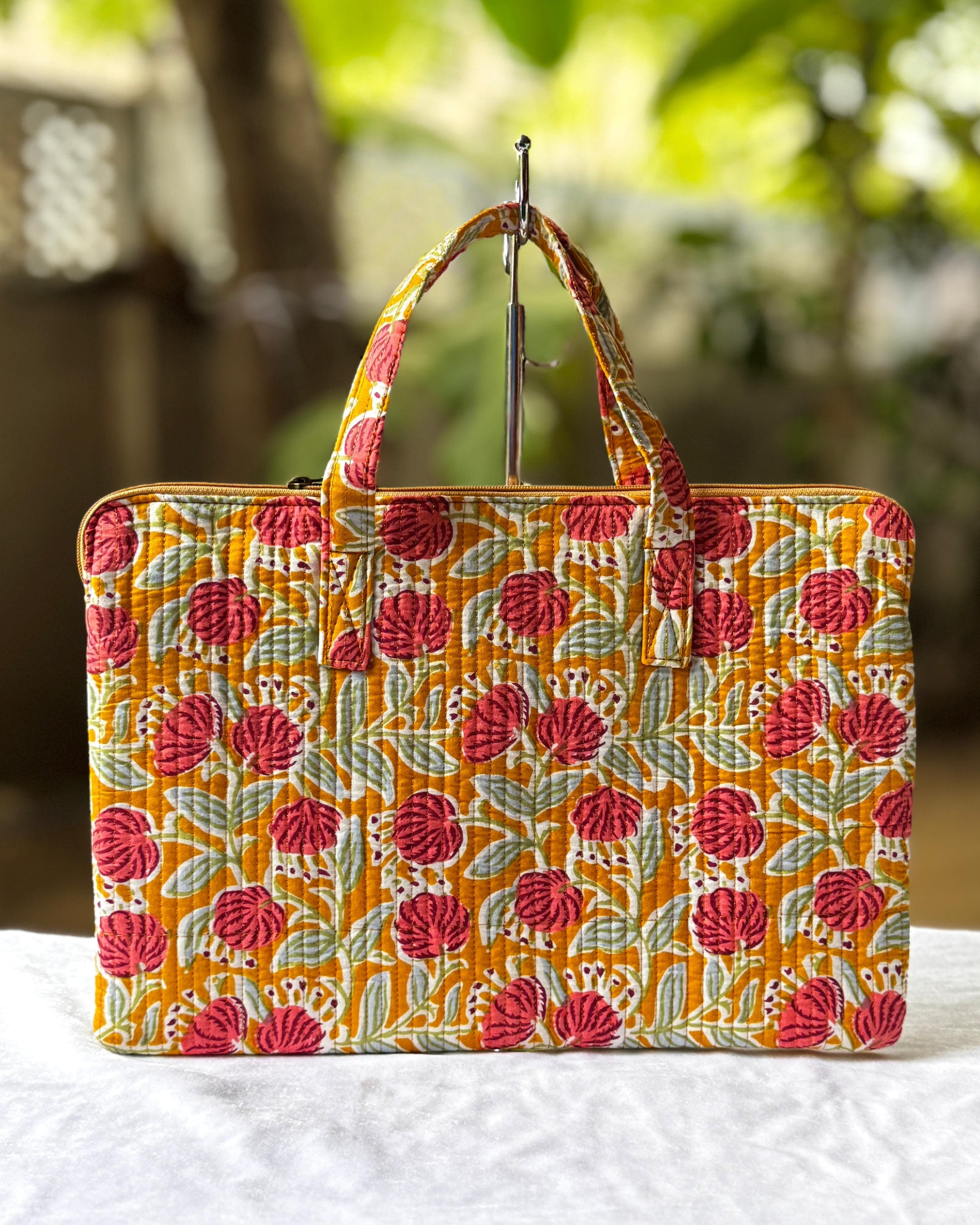 RAAHINI QUILTED LAPTOP BAGS