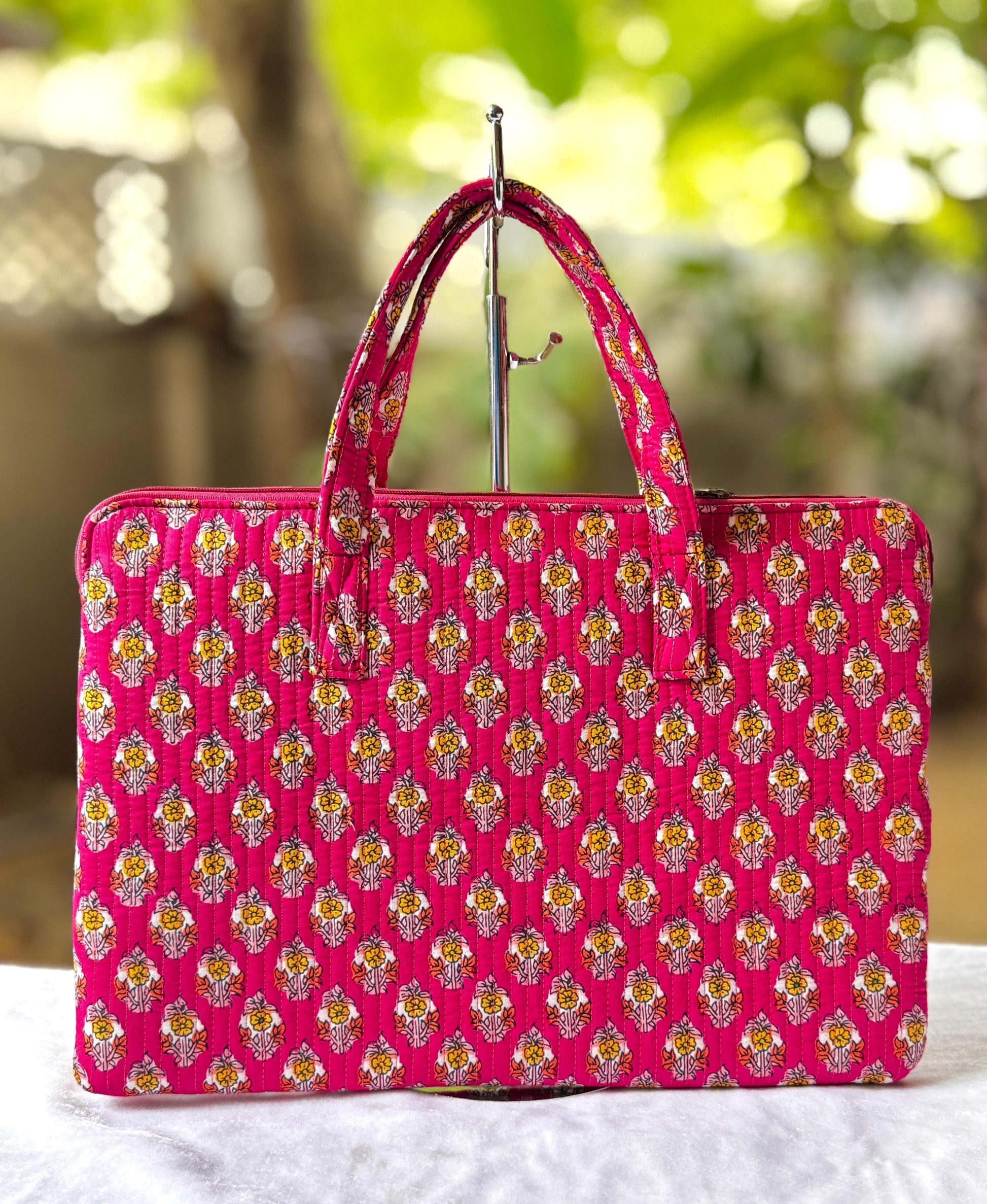 RAAHINI QUILTED LAPTOP BAGS