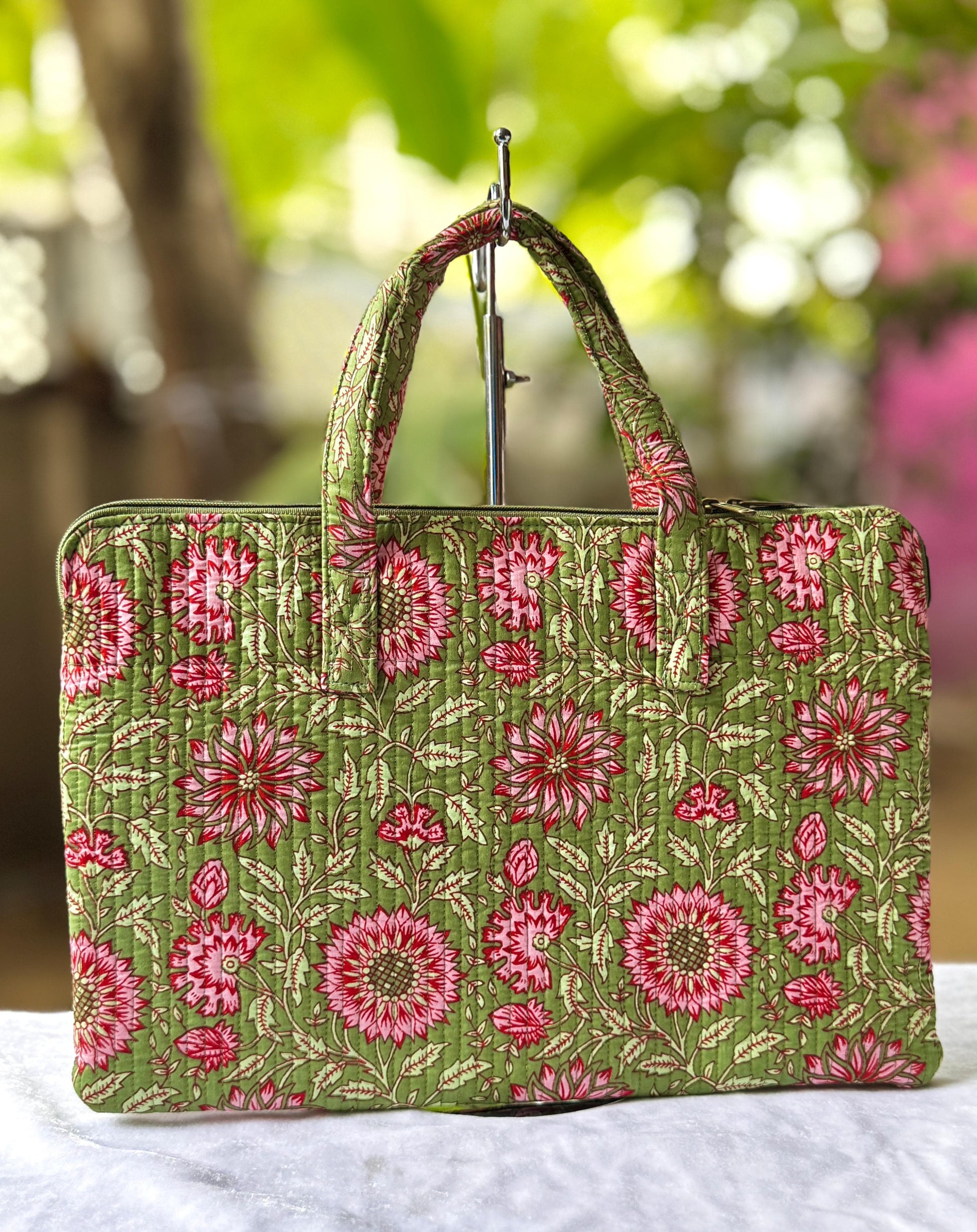 RAAHINI QUILTED LAPTOP BAGS