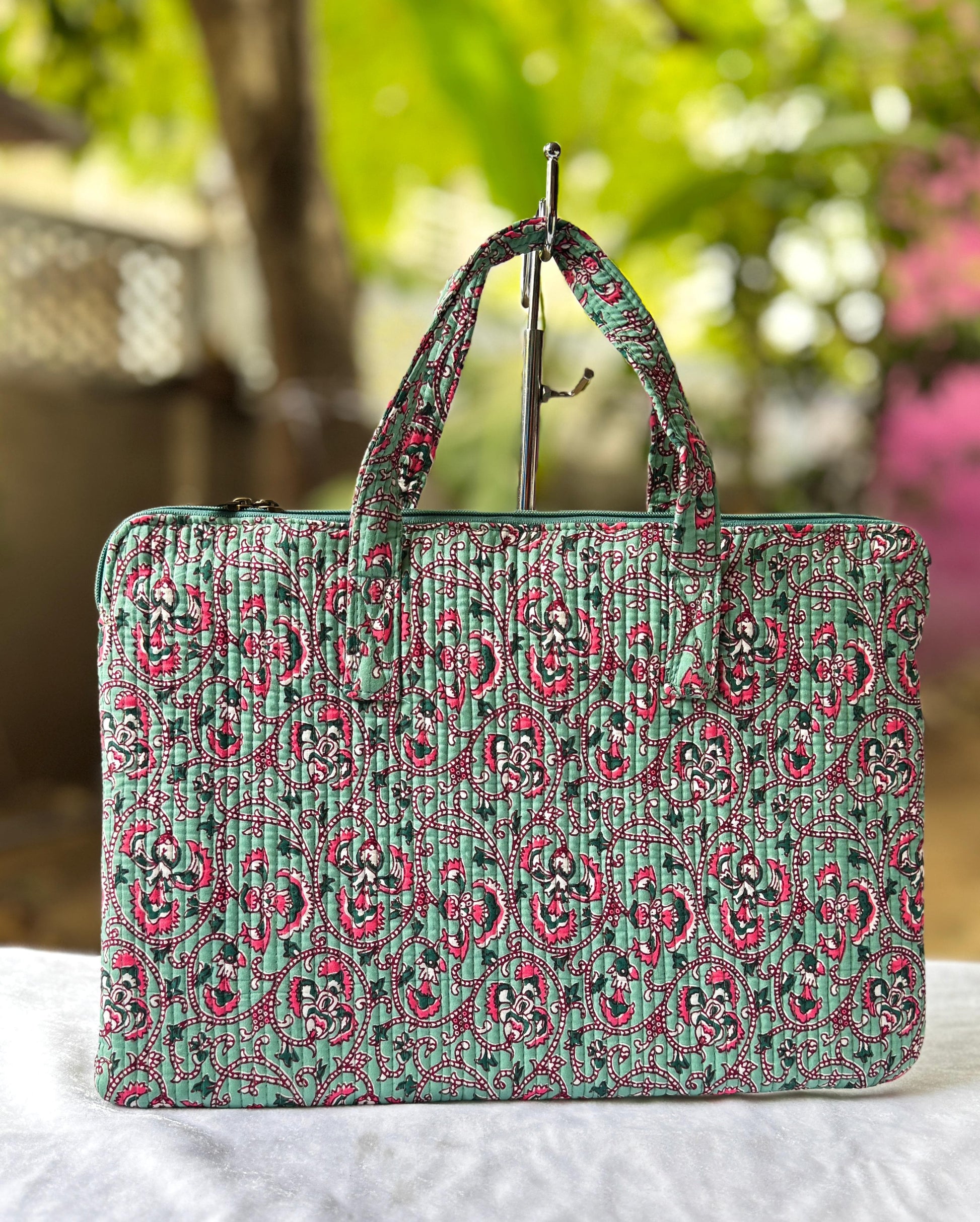 RAAHINI QUILTED LAPTOP BAGS