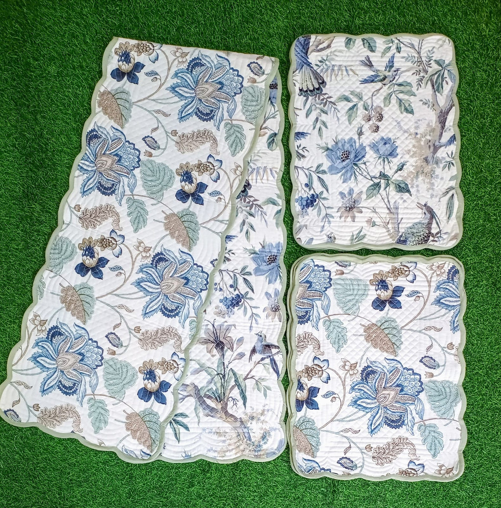 COTTAGE BLOOM RUNNER SET