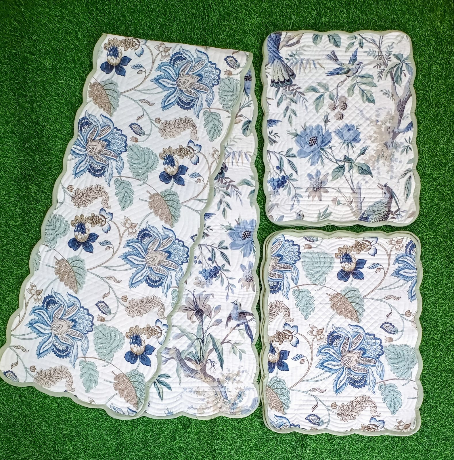 COTTAGE BLOOM RUNNER SET
