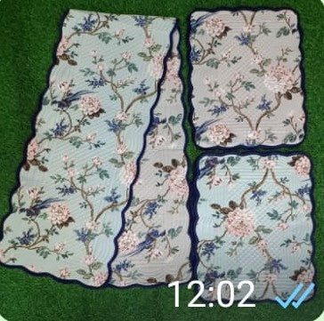 COTTAGE BLOOM RUNNER SET